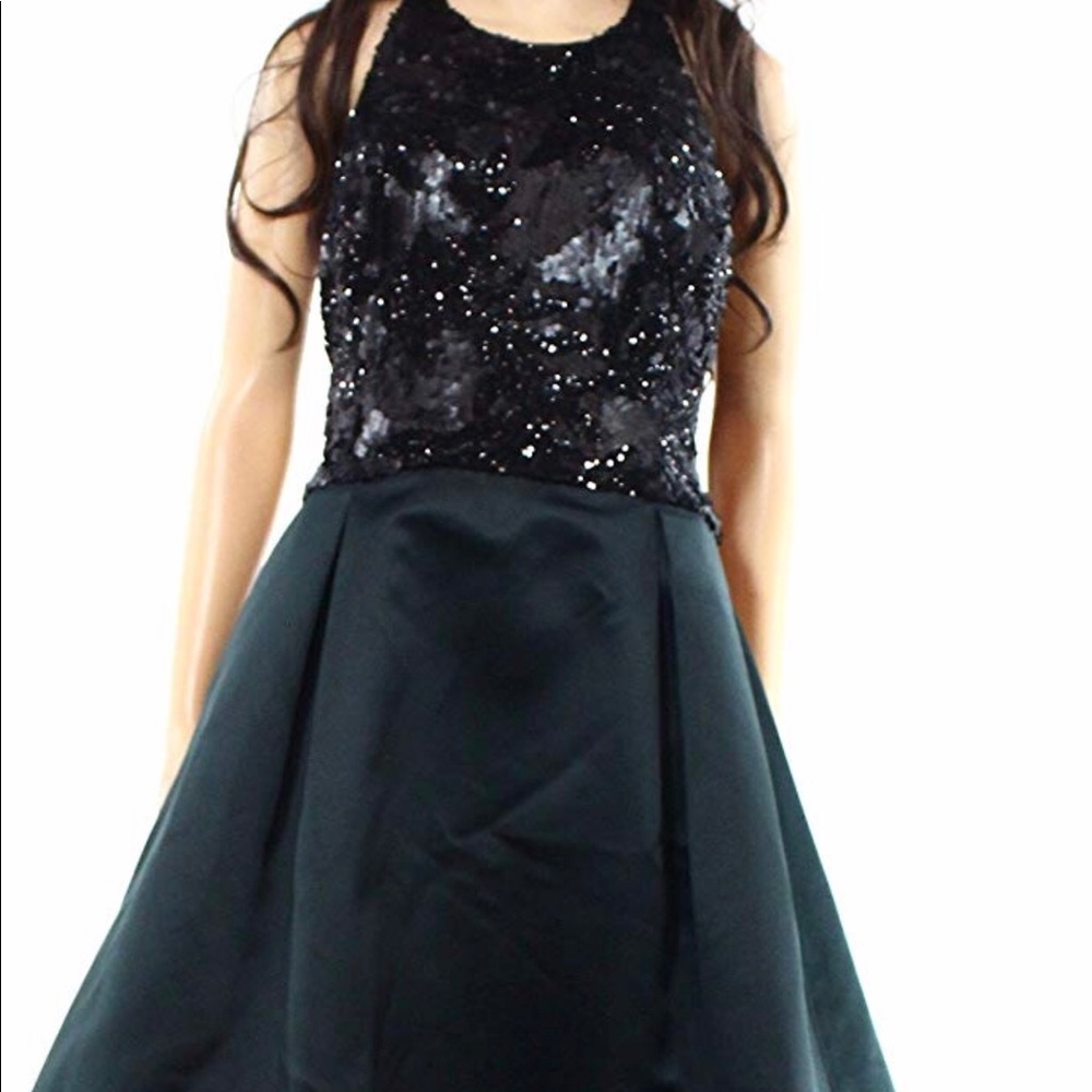 Lauren Ralph Lauren Teal /Black dress